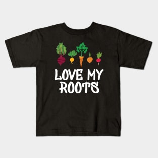 Gardener - Love my roots Kids T-Shirt